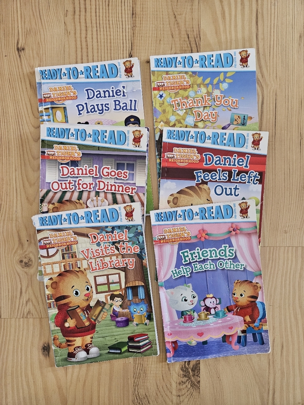 Ready To Read Pre Level One Daniel Tiger's Neighborhood Book Set